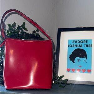 DKNY Vibrant Red Shoulder Bag